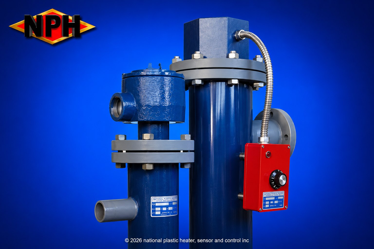 Circulation- Re-Circulation Industrial Process Heater Systems